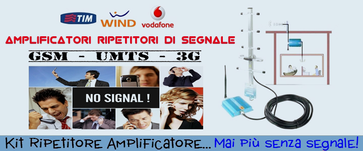 Ripetitori per telefoni cellulari