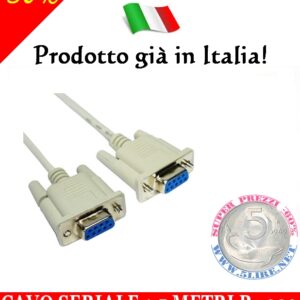 Cavo seriale femmina femmina