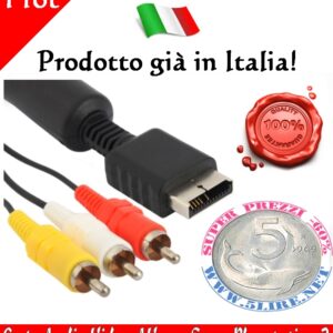 Cavo Rca Play Station 3