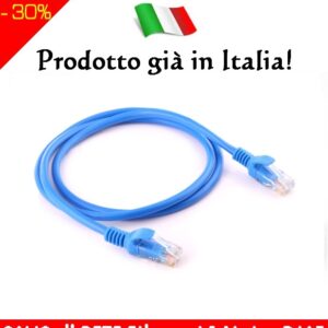 Cavo rete Lan Ethernet Cat 5e