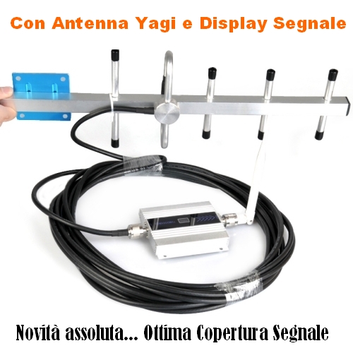 Ripetitore segnale cellulare per interni gsm amplificatore 900 mhz