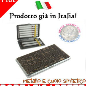 Portasigarette in metallo