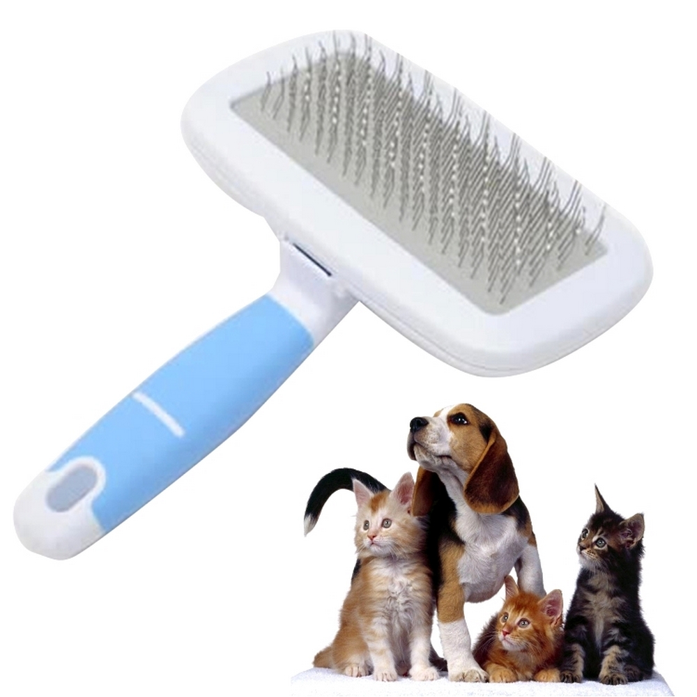 Spazzola per toelettatura per animali domestici.