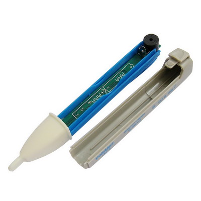 Test Rilevatore Tensione Cavi Penna Cercafase Cavo luce Led Segnale Acustico