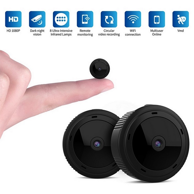 Videocamera spia WiFi visione notturna a infrarossi 1080P HD