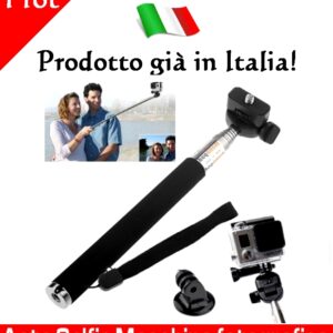 Bastone selfie per macchina fotografica videocamera